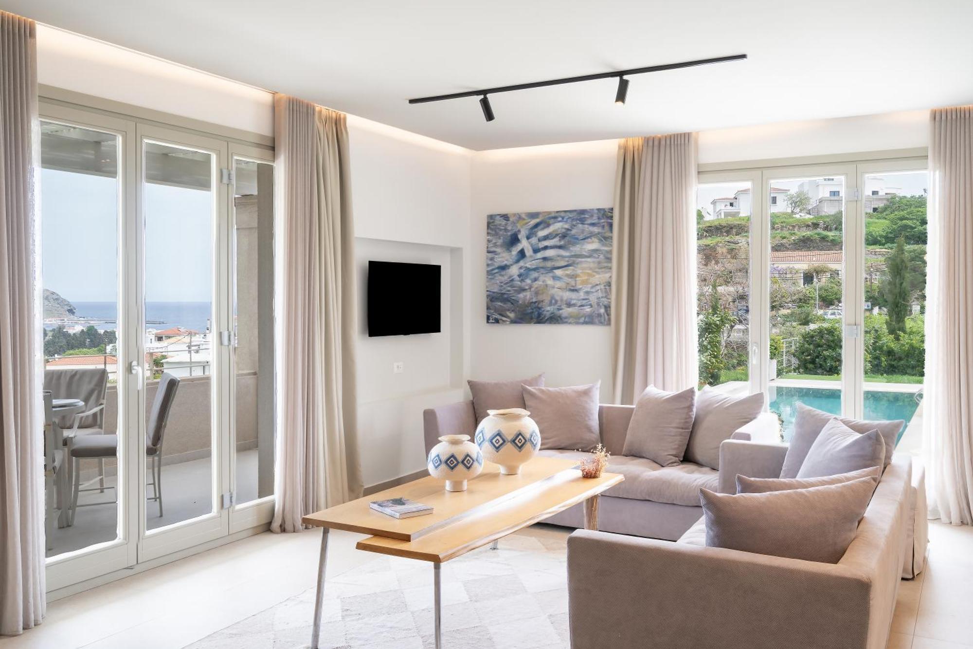 Suitehome Villas With Private Pools By Explore Andros Eksteriør bilde