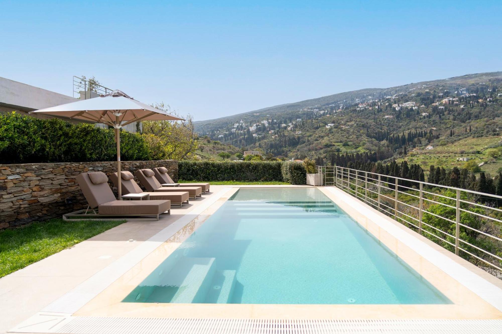 Suitehome Villas With Private Pools By Explore Andros Eksteriør bilde